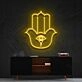 Hamsa Neon Sign for Protection and Positive Energy