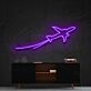 Airplane Take Off Neon Sign for Travel Enthusiasts