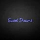 'Sweet dream' neon sign
