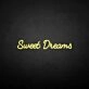 'Sweet dream' neon sign