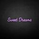 'Sweet dream' neon sign