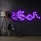Koi Fish Neon Sign for Artistic and Tranquil Spaces