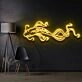Koi Fish Neon Sign for Artistic and Tranquil Spaces
