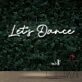 Let's Dance Neon Sign for Dance Studios and Fun Spaces