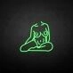 Sexy woman' neon sign