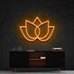 Lotus Flower Neon Sign for Tranquil and Spiritual Spaces