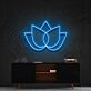 Lotus Flower Neon Sign for Tranquil and Spiritual Spaces