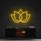Lotus Flower Neon Sign for Tranquil and Spiritual Spaces