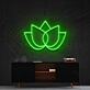 Lotus Flower Neon Sign for Tranquil and Spiritual Spaces