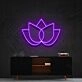 Lotus Flower Neon Sign for Tranquil and Spiritual Spaces
