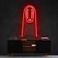 No Face Spirited Away Neon Sign for Anime and Movie Fans