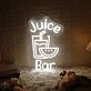 Juice Bar Neon Sign for Refreshing and Fun Spaces