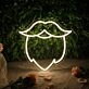 Beard Neon Sign for Stylish and Modern Spaces