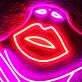Nails Neon Sign for Beauty and Personal Care Spaces