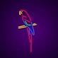 Parrot Neon Sign for Tropical and Fun Decor