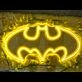 Batman Comic Hero Outline Fan Art Neon Sign for Superhero Fans