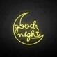 Good night' neon sign