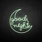 Good night' neon sign