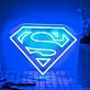 Superman Neon Sign for Superhero Fans