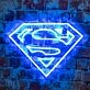 Superman Neon Sign for Superhero Fans