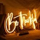 Be Thankful Neon Sign for Positive and Inspirational Spaces