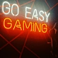 Level Up Your Gaming Space with Go Easy Gaming - Neon Sign