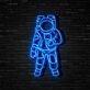 Astronaut Neon Sign for Space and Astronomy Lovers