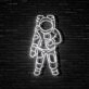 Astronaut Neon Sign for Space and Astronomy Lovers