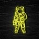 Astronaut Neon Sign for Space and Astronomy Lovers