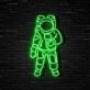 Astronaut Neon Sign for Space and Astronomy Lovers