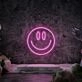 Smiley Neon Sign for Happy and Positive Spaces