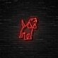 Beagle Neon Sign for Dog Lovers and Pet Spaces