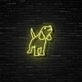 Beagle Neon Sign for Dog Lovers and Pet Spaces