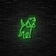 Beagle Neon Sign for Dog Lovers and Pet Spaces