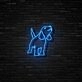 Beagle Neon Sign for Dog Lovers and Pet Spaces