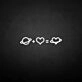 'Love Equation' neon sign