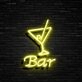 Bar Neon Sign for Bars and Social Spaces
