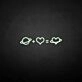 'Love Equation' neon sign