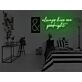 Always Kiss Me Goodnight Neon Sign for Romantic Bedrooms