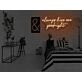 Always Kiss Me Goodnight Neon Sign for Romantic Bedrooms