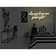 Always Kiss Me Goodnight Neon Sign for Romantic Bedrooms