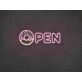 Donut Open Neon Sign for Bakeries and Fun Spaces