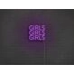 Girls Girls Girls Neon Sign for Playful and Fun Spaces
