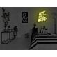 Let's Get Weird Neon Sign for Fun and Playful Spaces