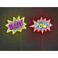 Pow And Bams Neon Sign for Comic Book Fans