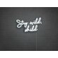 Stay Wild Child Neon Sign for Fun and Playful Spaces