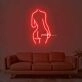 Lady Back Neon Sign for Artistic and Elegant Spaces