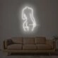 Lady Back Neon Sign for Artistic and Elegant Spaces