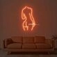 Lady Back Neon Sign for Artistic and Elegant Spaces
