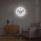Smile Face Neon Sign for Happy and Positive Spaces